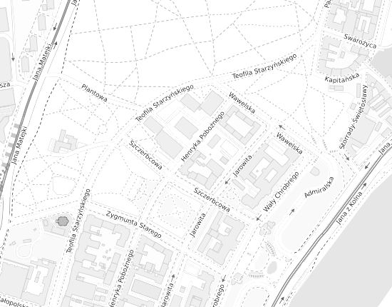 Mapa z adresem organizacji