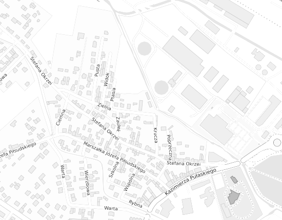 Mapa z adresem organizacji