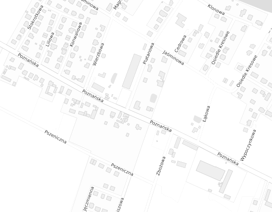 Mapa z adresem organizacji