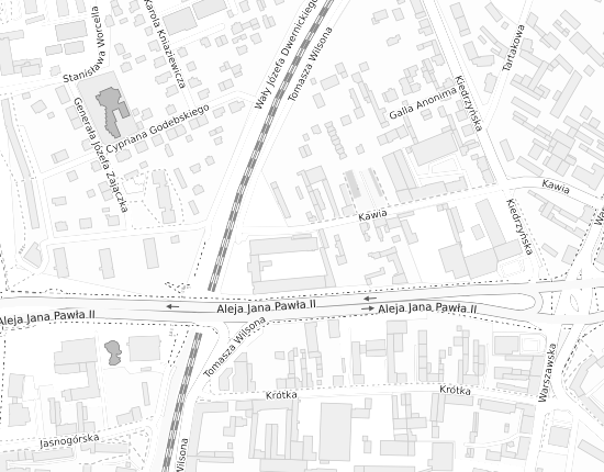 Mapa z adresem organizacji