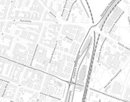Mapa z adresem organizacji