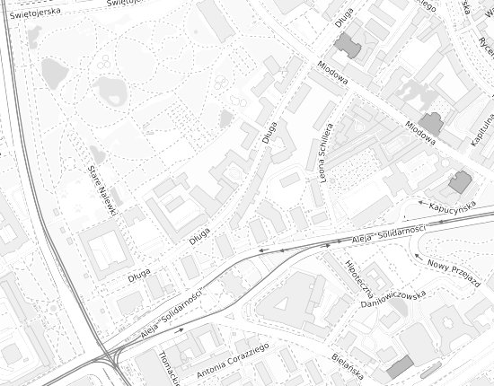 Mapa z adresem organizacji