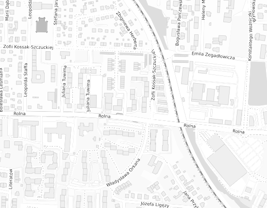 Mapa z adresem organizacji