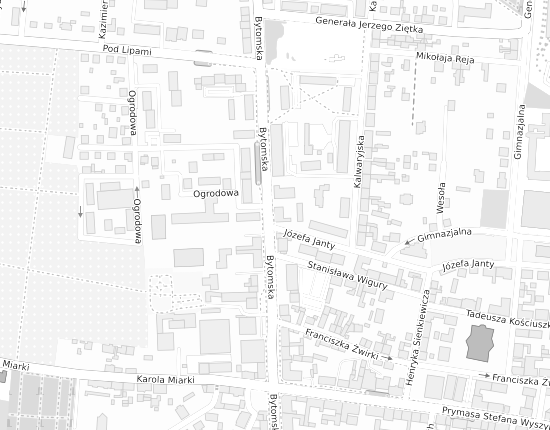 Mapa z adresem organizacji