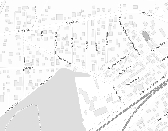 Mapa z adresem organizacji