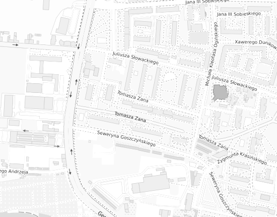 Mapa z adresem organizacji