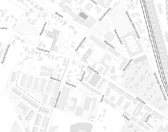 Mapa z adresem organizacji
