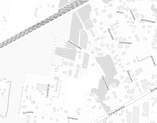 Mapa z adresem organizacji