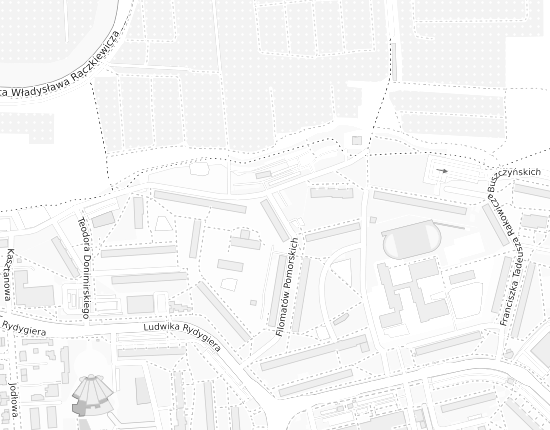 Mapa z adresem organizacji