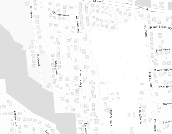 Mapa z adresem organizacji
