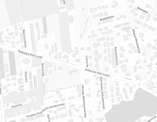Mapa z adresem organizacji