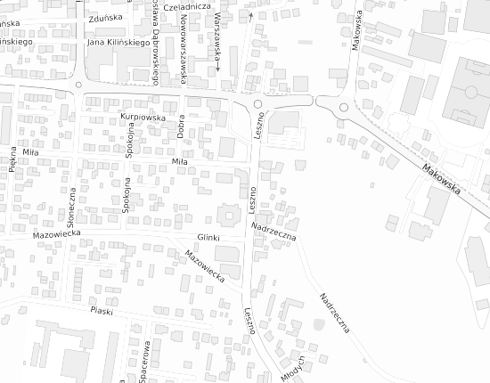 Mapa z adresem organizacji