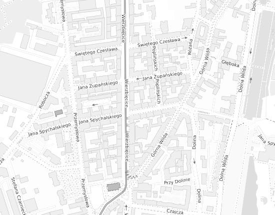 Mapa z adresem organizacji