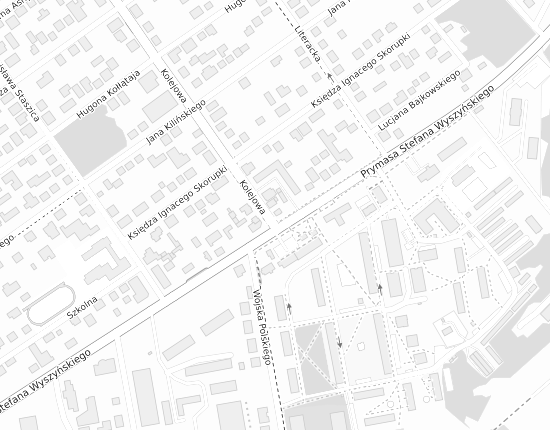 Mapa z adresem organizacji