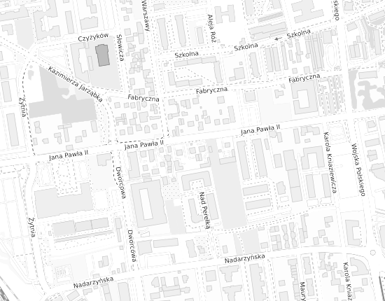 Mapa z adresem organizacji