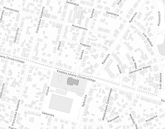 Mapa z adresem organizacji