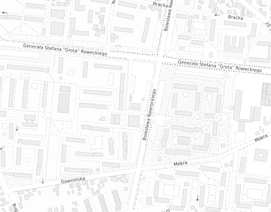 Mapa z adresem organizacji