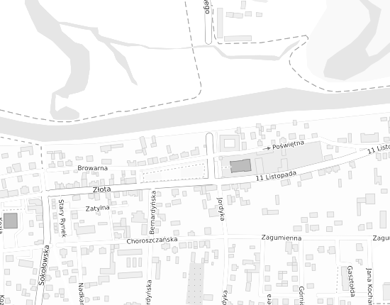 Mapa z adresem organizacji