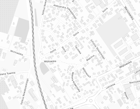Mapa z adresem organizacji