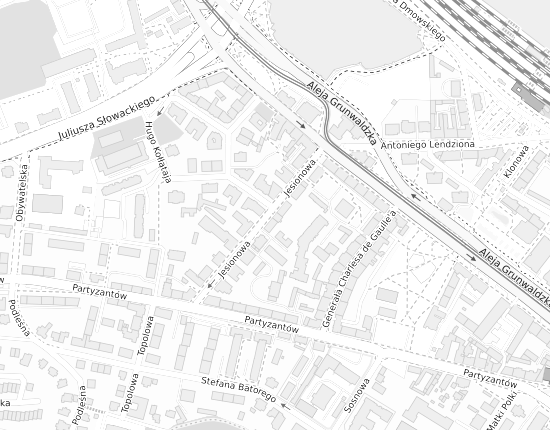 Mapa z adresem organizacji