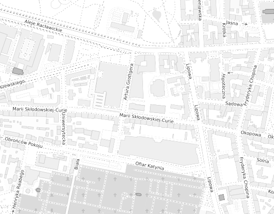 Mapa z adresem organizacji