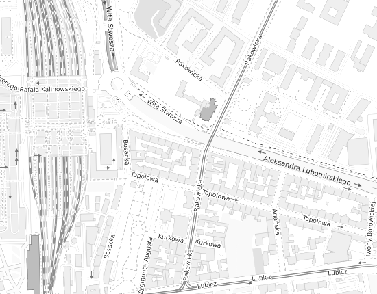 Mapa z adresem organizacji