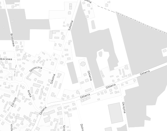 Mapa z adresem organizacji