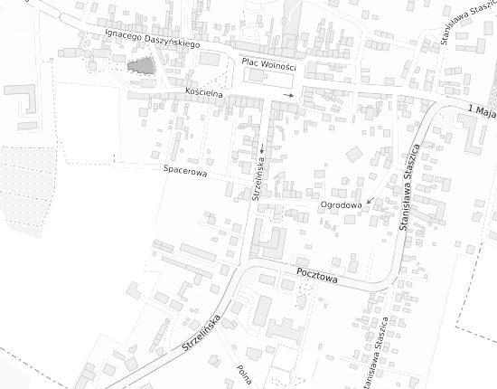 Mapa z adresem organizacji