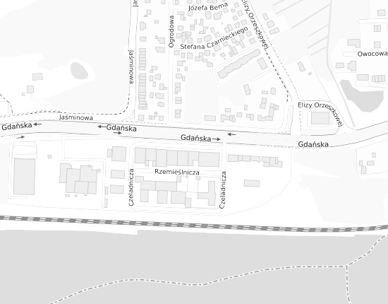 Mapa z adresem organizacji