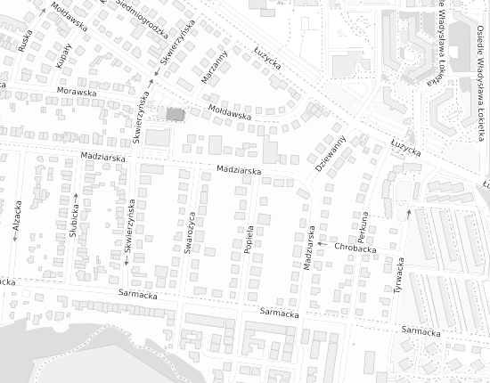 Mapa z adresem organizacji