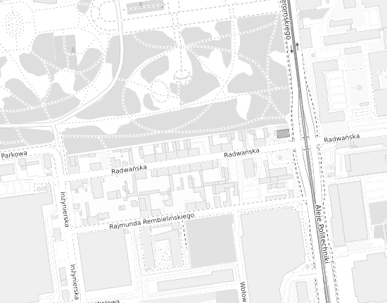 Mapa z adresem organizacji