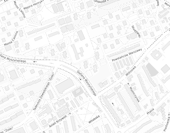 Mapa z adresem organizacji