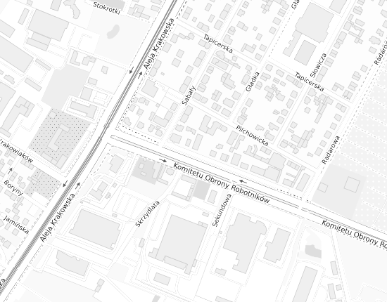 Mapa z adresem organizacji