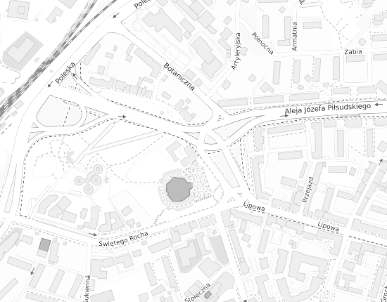 Mapa z adresem organizacji