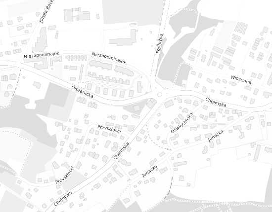 Mapa z adresem organizacji
