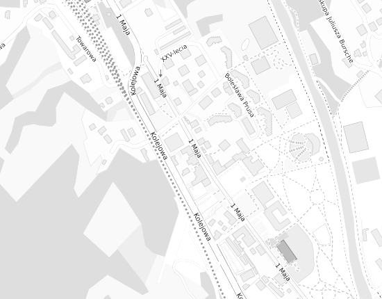 Mapa z adresem organizacji