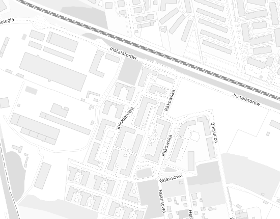 Mapa z adresem organizacji