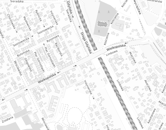 Mapa z adresem organizacji