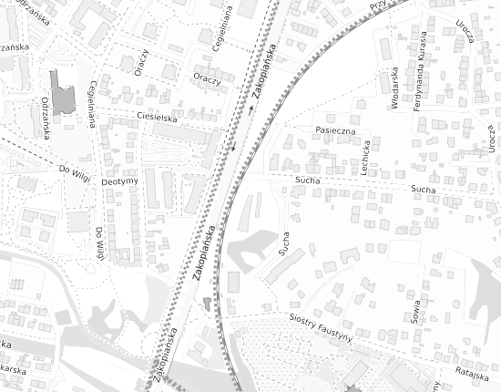 Mapa z adresem organizacji