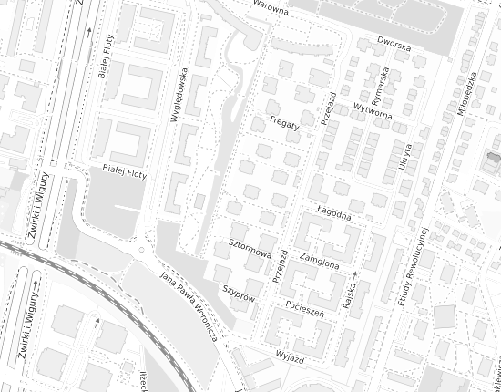 Mapa z adresem organizacji