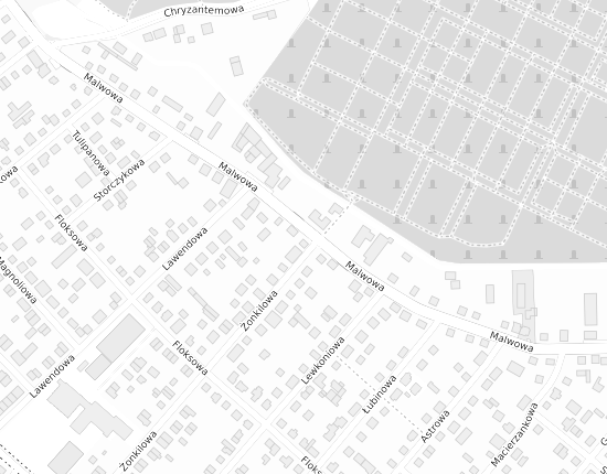 Mapa z adresem organizacji