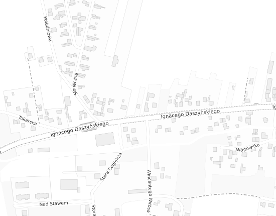 Mapa z adresem organizacji
