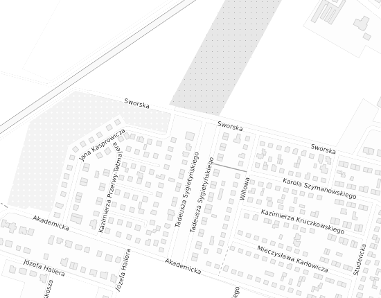 Mapa z adresem organizacji