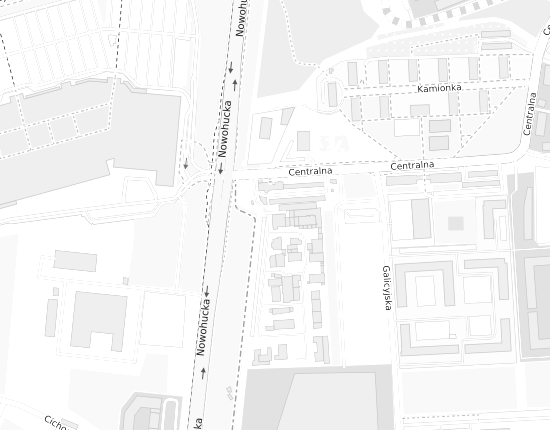 Mapa z adresem organizacji