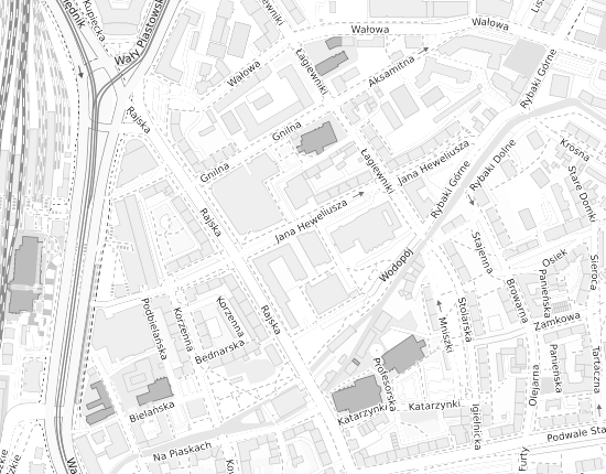 Mapa z adresem organizacji