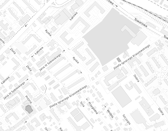 Mapa z adresem organizacji