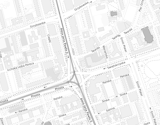 Mapa z adresem organizacji