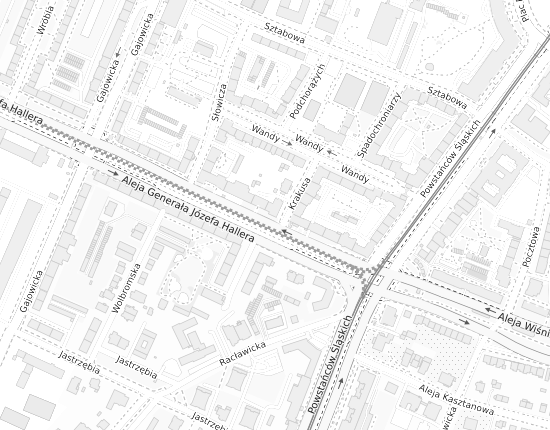 Mapa z adresem organizacji