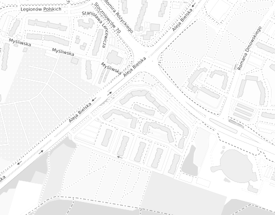 Mapa z adresem organizacji