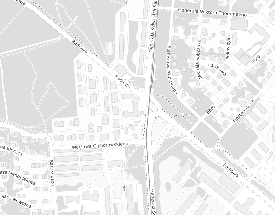 Mapa z adresem organizacji